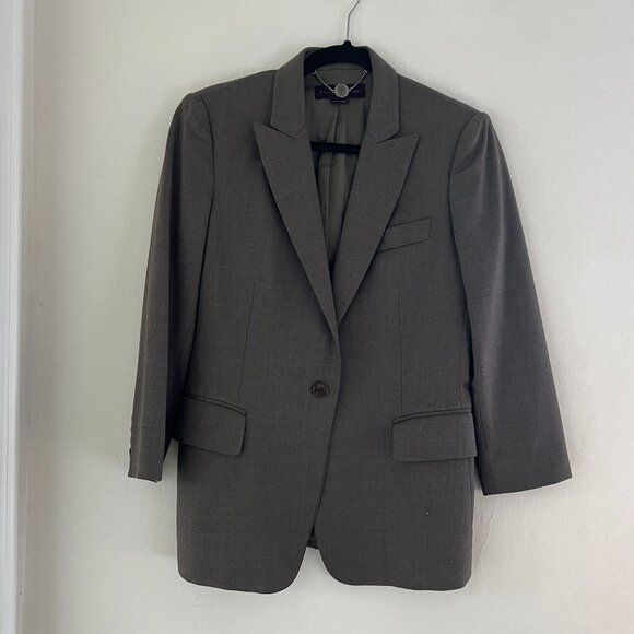 LAST CHANCE Stella McCartney Wool Lightweight Blazer 42/10 - Picture 1 of 7